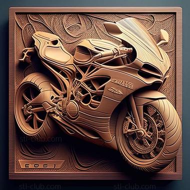 3D model Ducati SuperSport (STL)